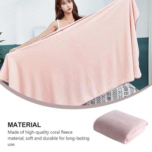 Serviette de bain en polaire corail douce pour protéger la peau sensible - 4