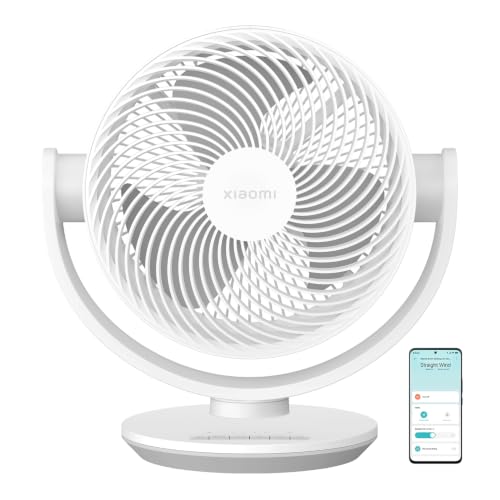 XIAOMI Ventilateur Circulateur d'Air Connecté, Flux d'Air Puissant
