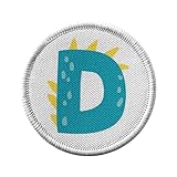 FIXATION FACILE AU FER : Pas besoin de savoir coudre. Grace a sa face arriere thermocollante, cet ecusson se fixe en quelques secondes a l'aide d'un simple fer a repasser domestique. (Voir instructions detaillees plus bas).