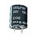 Aluminum Electrolytic Capacitors - Snap In 200Volts 1000uF 30x30