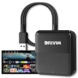 DRIVIM Car TV Mate Max HDMI Adapter 3-in-1 Multimedia Converter for TV Stick Streaming Box DVD Player Game Console Plug & Play Wireless CarPlay & Android Auto for iPhone Smartphones