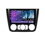 【Pantalla dividida y radio FM AM】El modo de pantalla dividida permite ejecutar dos aplicaciones una al lado de la otra. Puede usar Spotify mientras navega. Construido en FM AM RDS Radio 【Car Play DSP】 Admite tanto Carplay inalámbrico como Carplay con cable, DSP: se puede ajustar la frecuencia de súper bajos, bajos medios, voz alta, agudos medios, agudos brillantes pero no severos