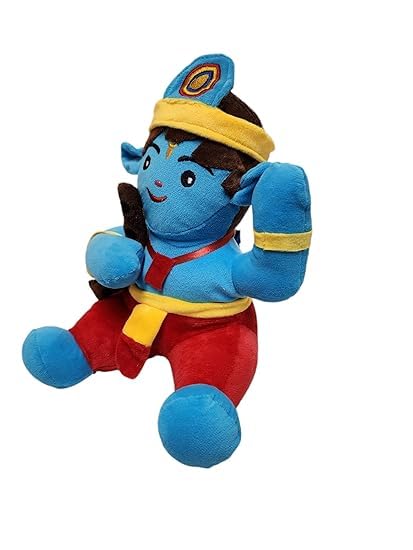 Image of Box Mantra Chanting Baby Krishna (Small - 30 CM) | Musical Soft Plush Toy | Best Gift for Infants, Toddlers & Babies