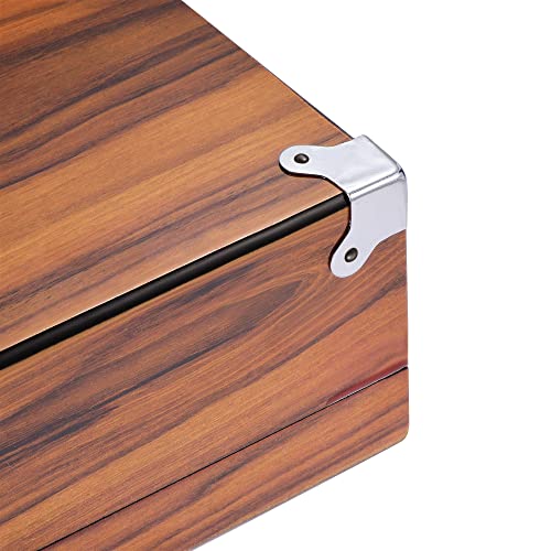 Image of uxcell 22x22x22mm Metal Box Corner Protectors Box Edge Guard Chrome Plating 8pcs