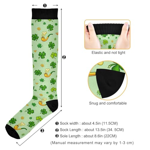 Image of Wusikd Halloween Black Cat Compression Socks for Women and Men Circulation Pumpkin Long Socks for Athletic Running 1
