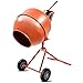 Electric Concrete Cement Mixer 1/2HP 5 cubic ft Barrow Machine for Mixing Mortar, Stucco, Seeds