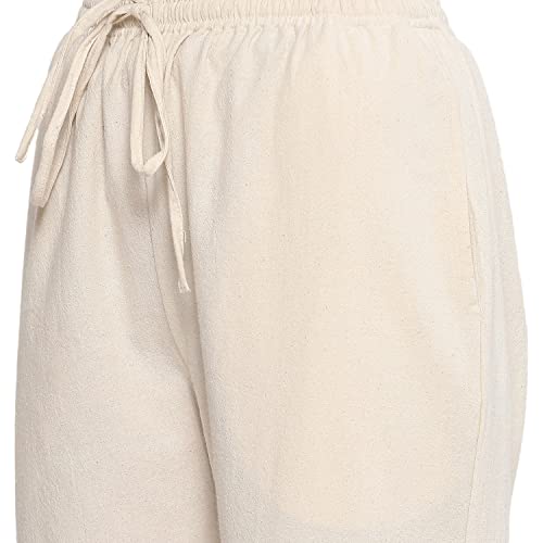 Image of BIBA Women Rayon Regular Solid Pants