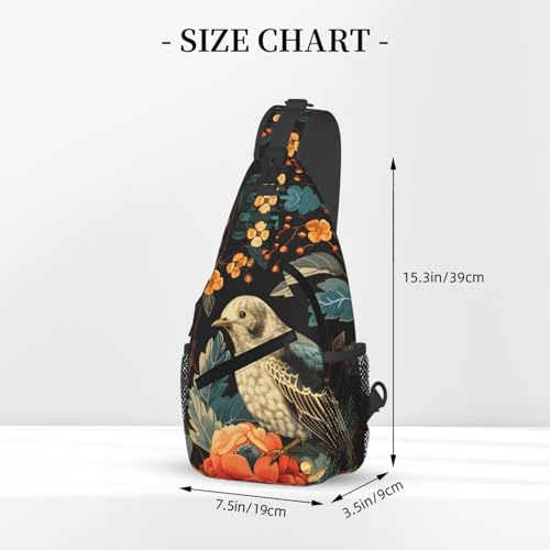 Mochila tipo bandolera unisex ligera para viaje y actividades miniatura 3