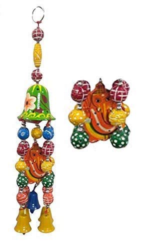 BANI Handicraft Wall Hanging Handmade Wooden Door Decoration Toran (Multicolour)