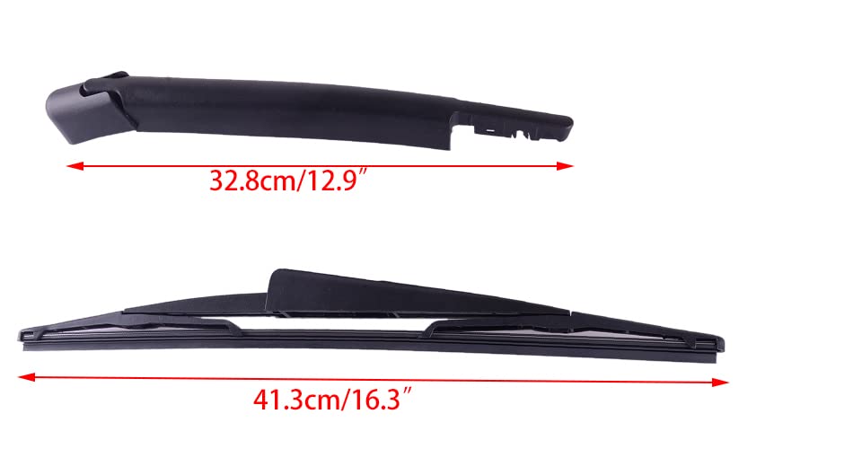 Direct Fit Wiper Arm Rear Windshield Wiper Arm & Blade Assembly For Ford Expedition Lincoln Navigator 499246 - Foto 6