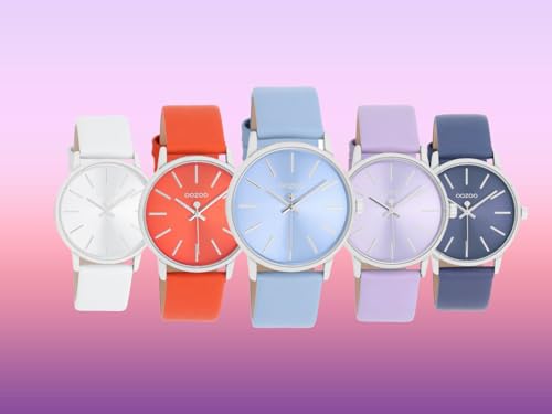Montre Oozoo Timepieces élégante montre ronde en cuir femme - 3