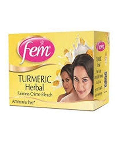 Fem New Kurkuma Herbal Fairness Creme bleichen creme - Image 3
