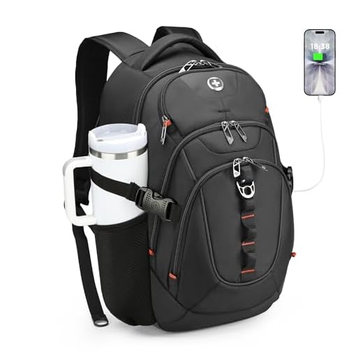 Swissdigital USB Charging Laptop Backpack