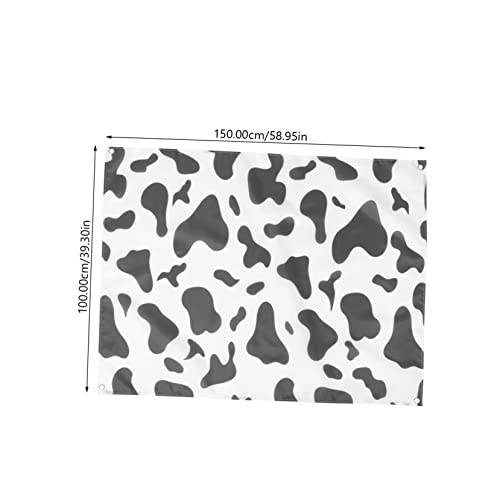 Abaodam 2 Unidades Pano De Fundo De Manchas Pano De Fundo Branco Preto Tapeçaria De Quarto Pano De F
