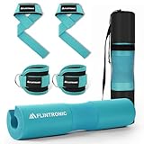 Utilisations multiples : Polyvalent, ce coussinet convient à une grande variété d'exercices tels que les squats, les hip thrusts, les fentes, les ponts et autres. Doté de coussinets en mousse ultra-épais, il répartit uniformément le poids et offre un soutien supplémentaire, protégeant ainsi la nuque, le dos et les hanches pour vous aider à cibler différents groupes musculaires et à réaliser un programme de fitness complet.