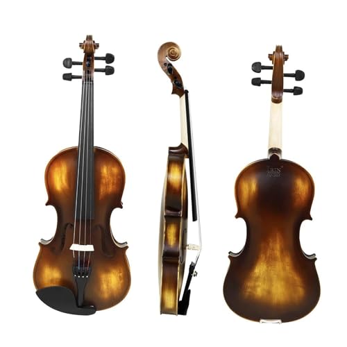 Violon acoustique 3/4 instrument à cordes avec son archet