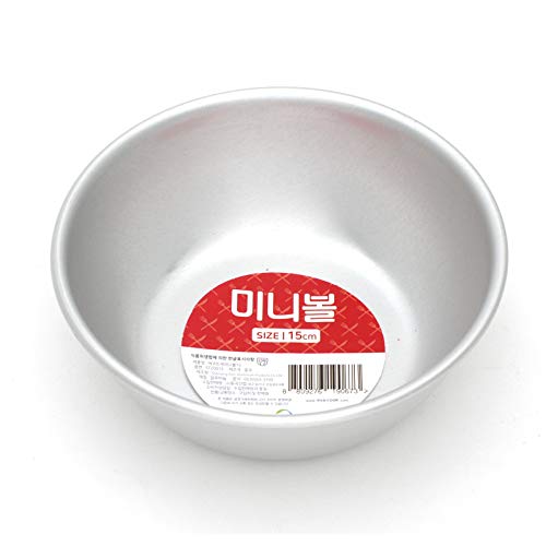 Amazon.co.jp: アルミボウル アルミ皿 15cm アルマイト加工 韓国 食器