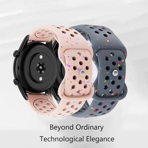 Pulseiras Compatíveis com SUUNTO Ocean, Pulseira Esportiva Respirável de Silicone Macio Pulseira de