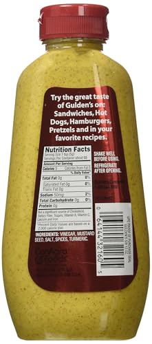 Image of Gulden's, Spicy Brown Mustard, 12oz Bottle (Pack of 2)