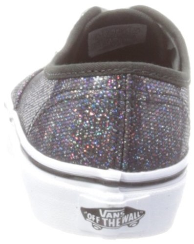 Image of Vans Boy's Sneakers, Black(Iridescent Glitter Black), UK 2