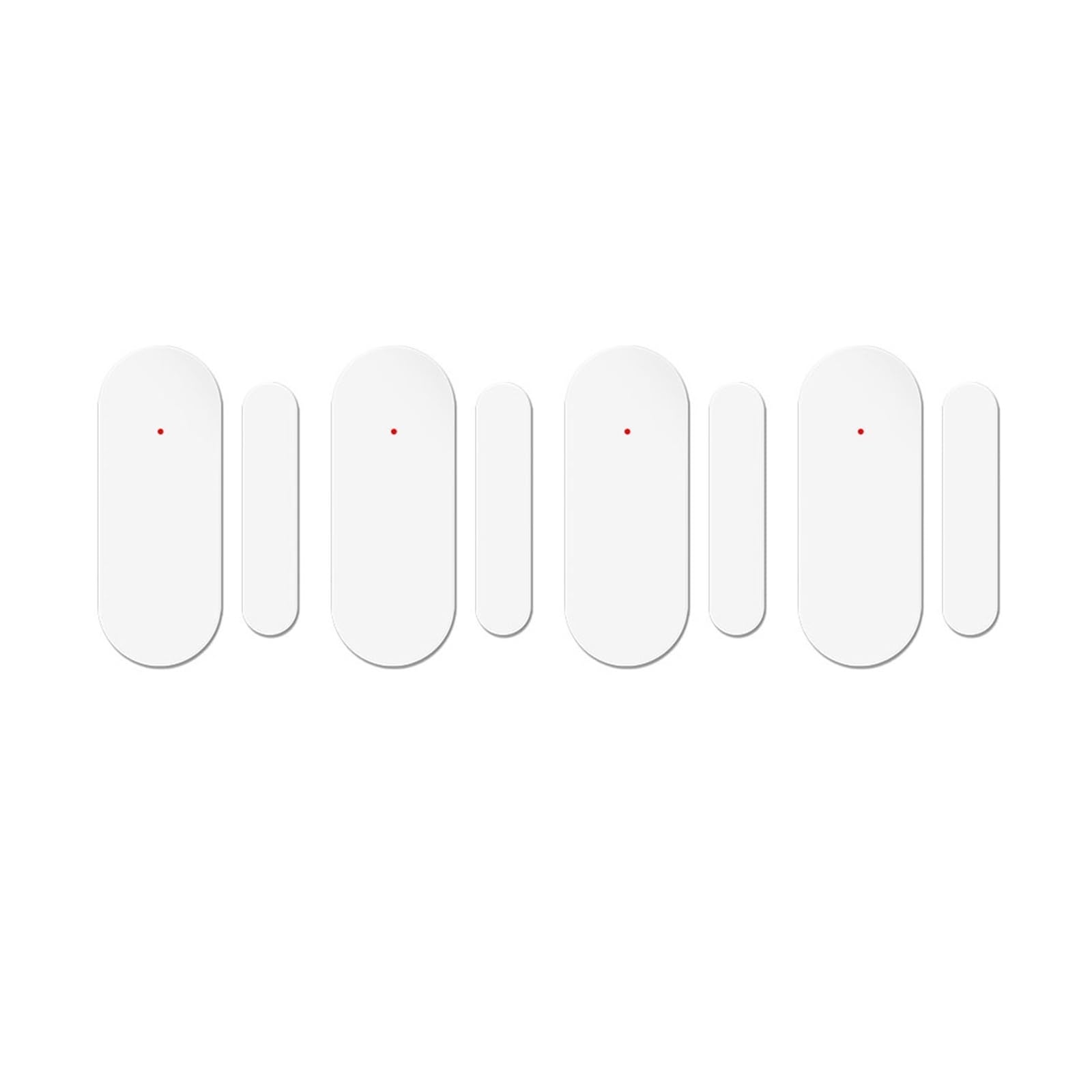 Sensor inteligente de puertas y ventanas Sis-tema de alarma for el hogar Tuya, Sensor automático, detectores inalámbricos inteligentes de puertas y ventanas, código de apertura/cierre de puertas para
