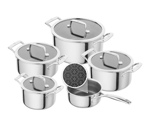 ZWILLING Peak Kochtopfset 5-tlg mit keramischer...