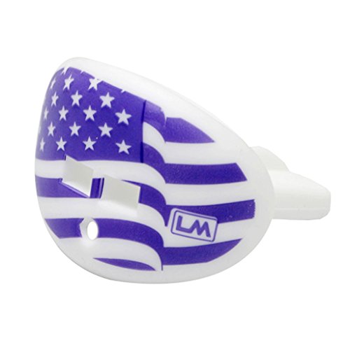 LOUDMOUTHGUARDS Football Mouth Guard - Pacifier Lip Protector Mouthpiece for Youth and Adults