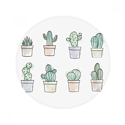 Plante en pot tapis rond multicolore 50cm, une idée cadeau originale - 2