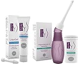  Multi-Gyn LiquiGel Vaginalgel zur Anwendung bei vaginaler Trockenheit & Vaginaldusche für eine optimale Vaginalhygiene 1 Applikator & 1 Röhrchen mit 10 Brausetabletten zur Herstellung von Spüllösungen