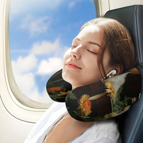 Almohada en U Memory Foam 30 cm x 25 cm miniatura 3