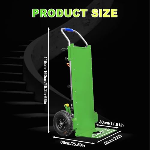 Carretilla Eléctrica para Escaleras 1500W Capacidad 900lb miniatura 6