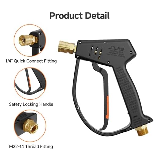 Giraffe Tools High Pressure Washer Short Gun