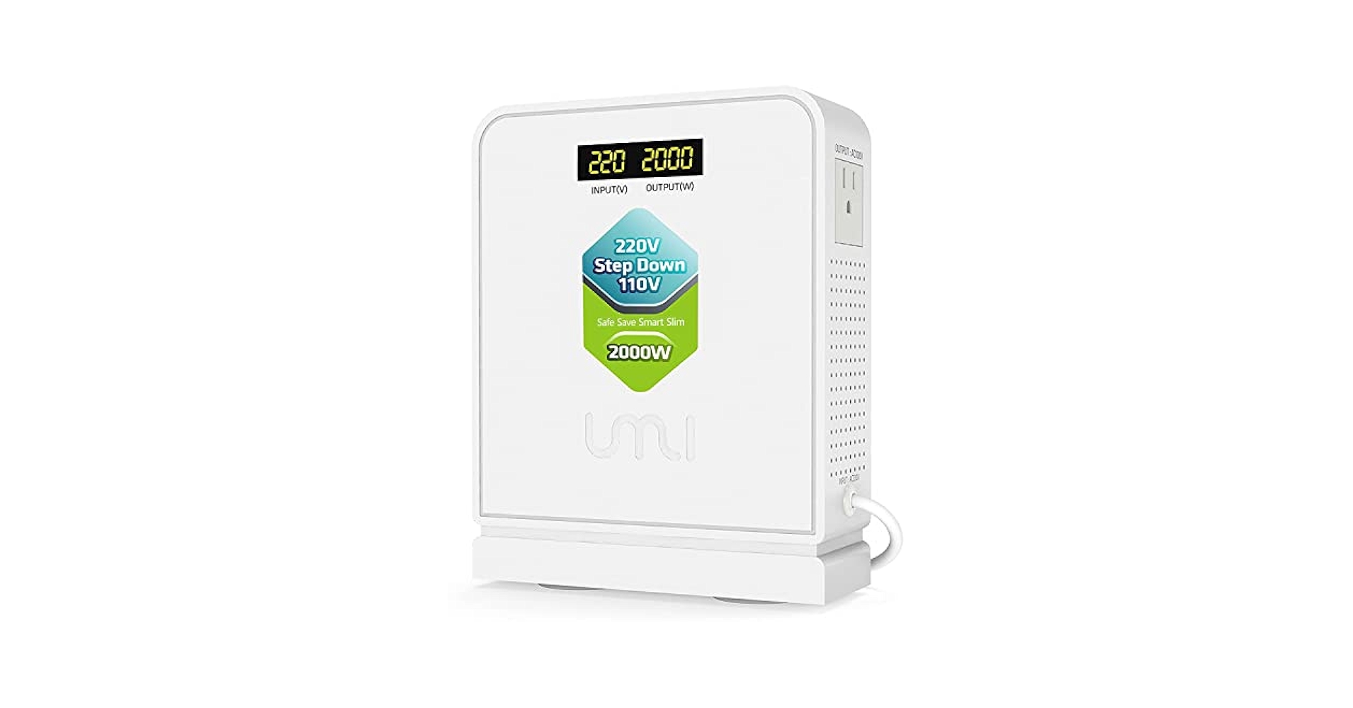 UMI 110v→220v 変圧器 2000W Amazon.com: UMI 2000W 2400W Step Down Voltage 220v to 110v