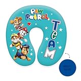 Contenu : 1 coussin cervical Herding, Paw Patrol, dimensions : env. 30 x 30 cm, couleur : bleu, matière : Devant : 87 % polyester, 13 % élasthanne / Dos : 100 % polyester / Rembourrage : 100 % polystyrène, référence : 5832408002522