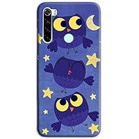 Mixroom - Cover Custodia Back case In TPU Silicone Morbido Per Xiaomi Redmi Note 8 PRO Fantasia Non Vedo Sento E Parlo S284