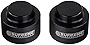 Supreme Suspensions - Rear Leveling Kit for Chevrolet Avalanche 1500, Suburban 1500 and Tahoe 2' Rear Lift T9 Aircraft Billet Aluminum Coil Spring Spacers 2WD 4WD (Black)