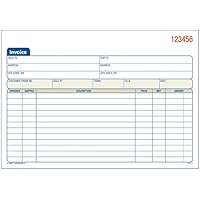 Amazon.com : Adams Invoice Book, 2-Part, Carbonless, 5-9/16 x 8-7/16 ...