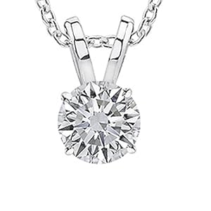 1/2-2 Carat 18K White Gold GIA Cert...