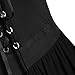 AMhomely Halloween Dress Medieval Costume Women Butterfly Sleeve Maxi Dress Cold Shoulder Steampunk Corset Dress for Women Gothic Clothes Black, L AMhomely Halloween Dress Medieval Costume Women Butterfly Sleeve Maxi Dress Cold Shoulder Steampunk Corset Dress for Women Gothic Clothes Black, L