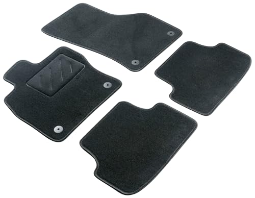 WALSER Comfort Tapis de sol en velours feutre aiguilleté compatible avec Kia Ceed/Pro Ceed 2012-2018