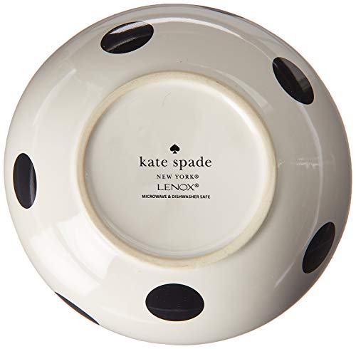 Kate Spade Deco Dot Soup Bowl, 1.05 Lb, White #TOP2