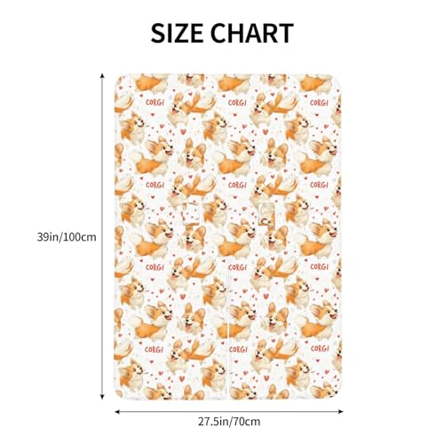Housse de siège auto bébé Corgi - Couverture d'allaitement extensible