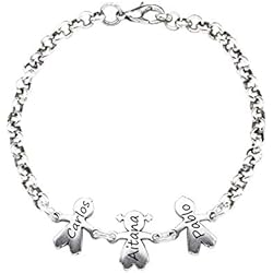 Pulseras Personalizadas Para Cumpleaños Pulsera Niños Personalizada Mamá Abuela Regalo Perfecto Día De La Madre