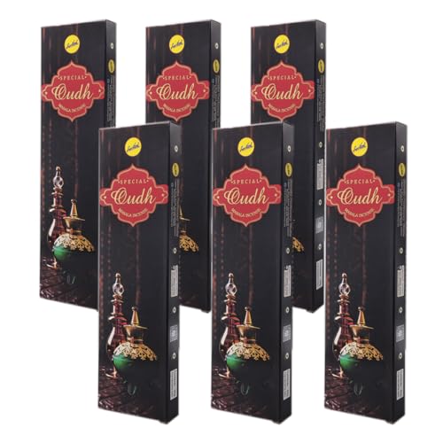 Sreevani Special Oudh Incense Sticks for home and office 50g (Pack of 6, Special Oudh Cambodian)