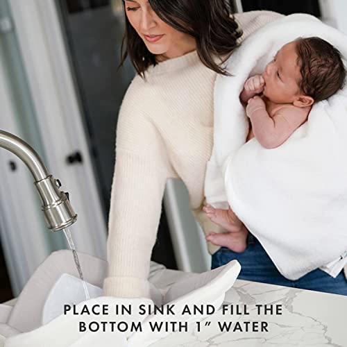 Banho para bebês Blooming Bath, Gray/Light Yellow