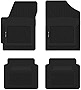 PantsSaver Custom Fits Car Floor Mats for Audi A7 Quattro 2016, Front & 2nd Seat Heavy Duty Floor Mats (4PC), All Weather Protection for Vehicle, Black