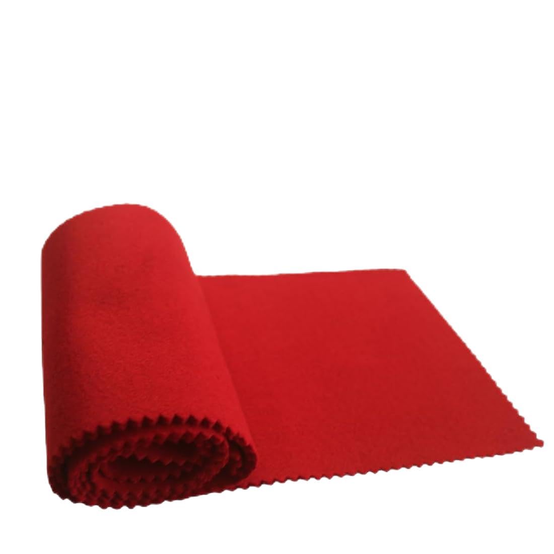 Staubschutz Für Klaviertastatur Reinigungstuch Anti-Dust Klavier (rot)