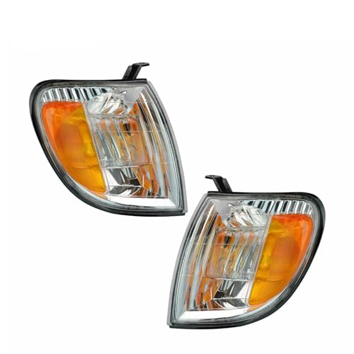 2pcs Signal Left Right Side Corner Parking Turn Lamp & Extended Truck for Toyota for Tundra Base/Limited/SR5 00-04 2pcs TO2530135 1ALPP00129