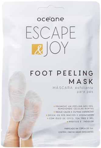 Océane Escape & Joy Foot Peeling Mask - Máscara para os Pés (1 Pa...