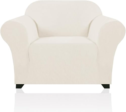 Miniatura 14 de PrinceDeco Funda elástica para sofá de 3 cojines, protector de muebles con parte inferior elástica antideslizante, apta para perros (sofá, azul Azul